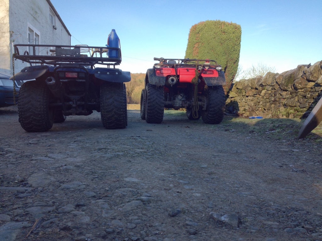 Polaris vs. Honda Suzuki ATV Forum