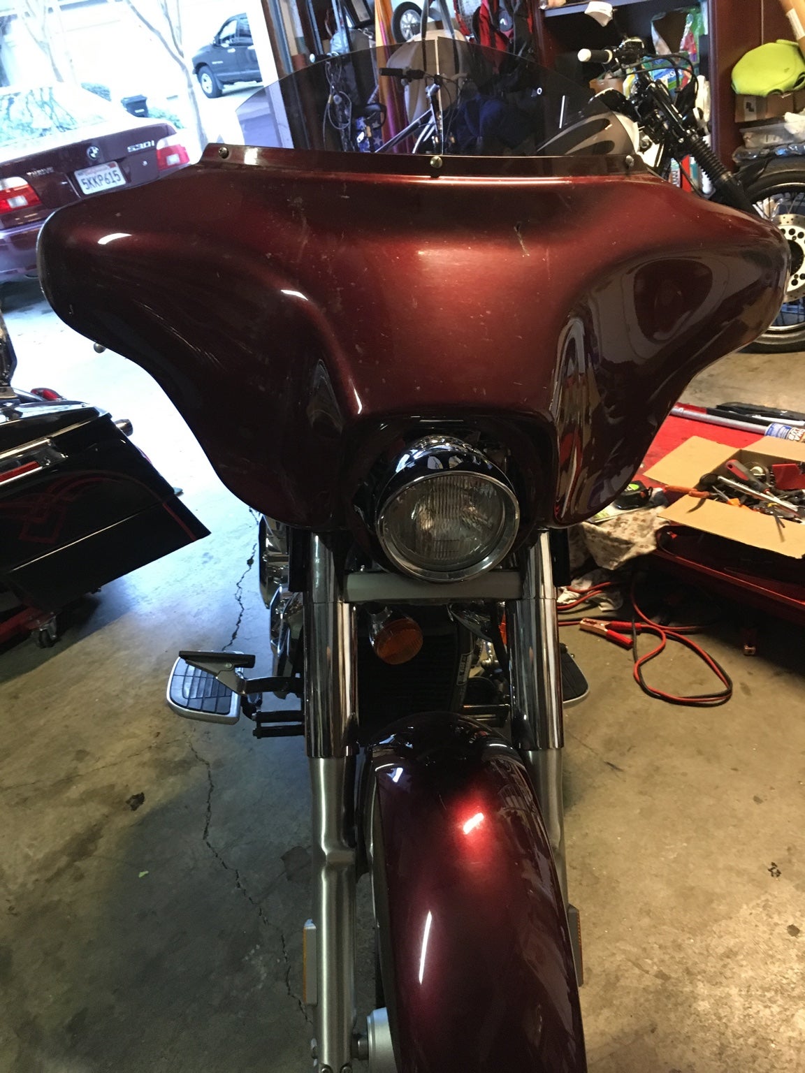 Harley Fairing on a VT1300 | Honda VT1300 Forum, image size:1152x1536