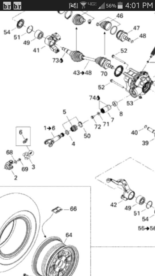 Front axle or drive shaft squeak!! help CanAm ATV Forum