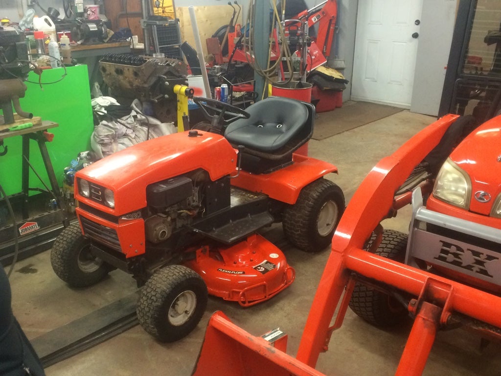 Ariens yt12 deck gets TLC Page 4 My Tractor Forum