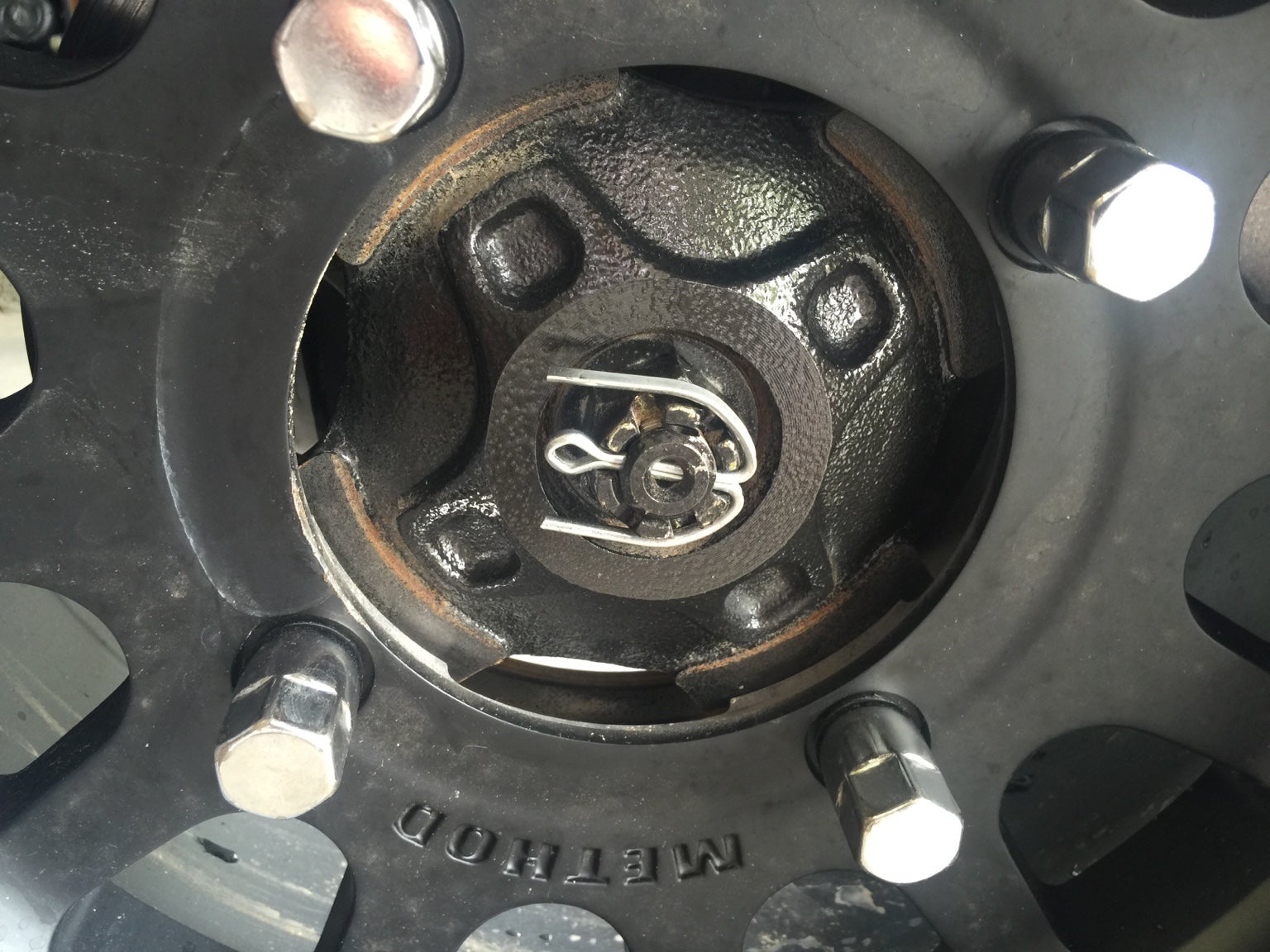 Check your axle castle nuts. Polaris RZR Forum RZR