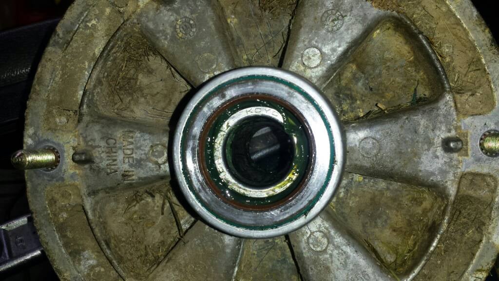 Too much grease in 60d mower deck spindle Green Tractor Talk