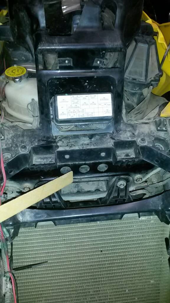Hayden fan controller install on g2 CanAm ATV Forum