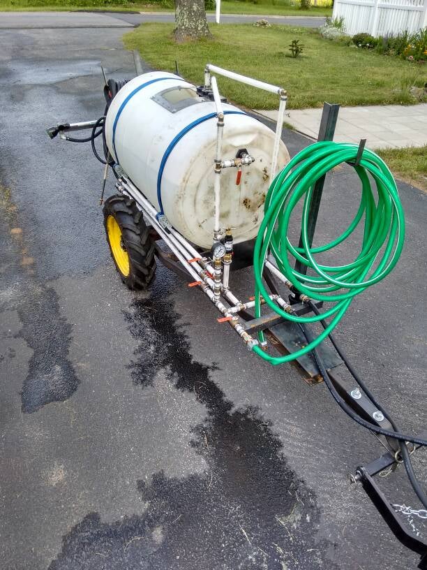 John Deere 140 Rear 3 Point Hitch/PTO & Sprayer Build... Page 2