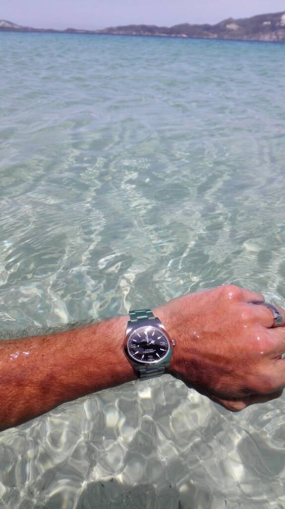 Datejust water resistance Clearance