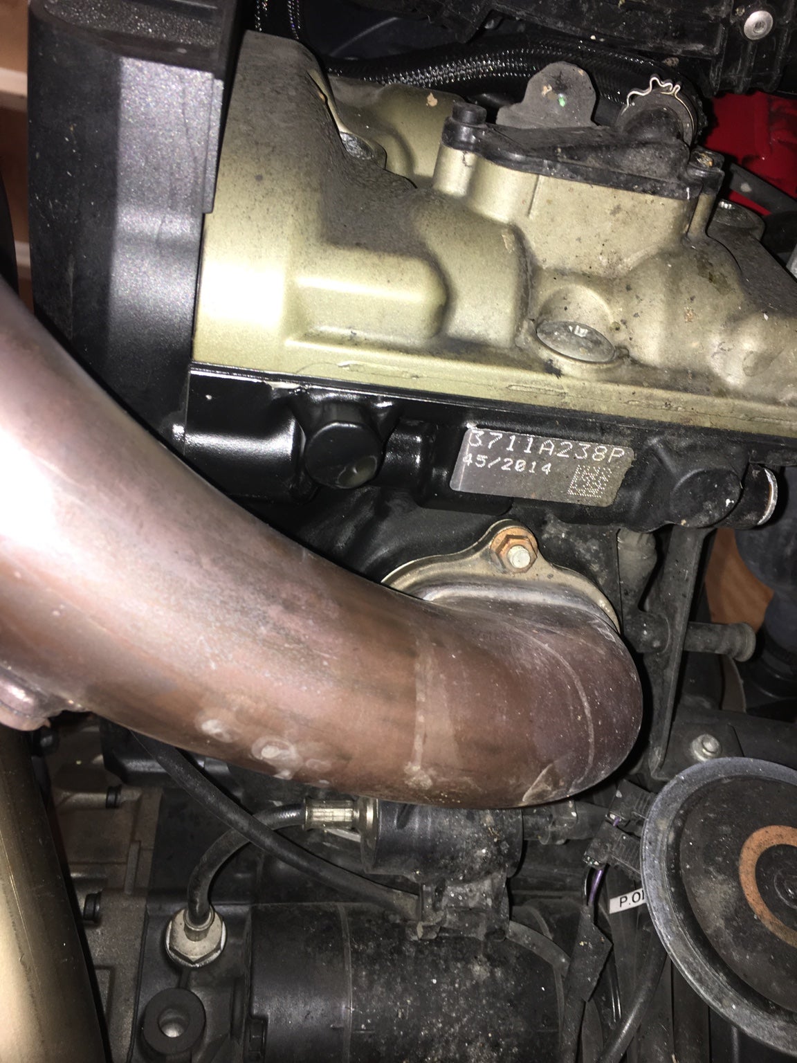 Right front oil leak forum