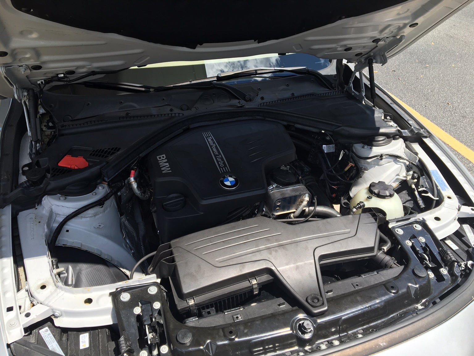 2012 BMW 328I OPEN HOOD visual data 3