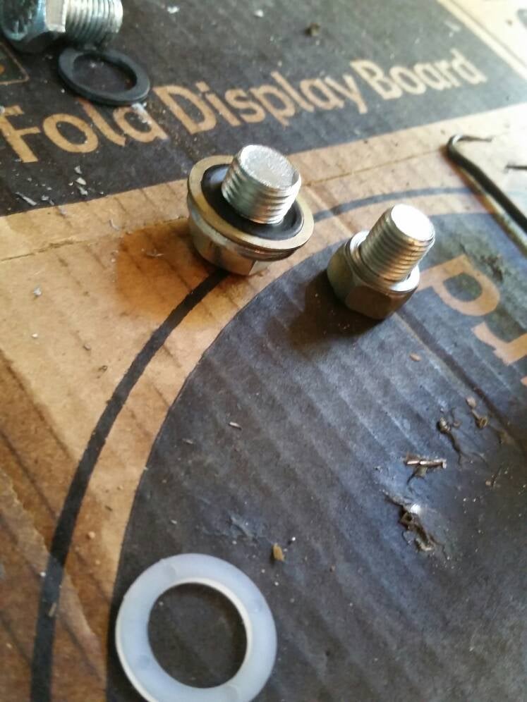 oil drain plug stripped!!! Page 2 Suzuki ATV Forum