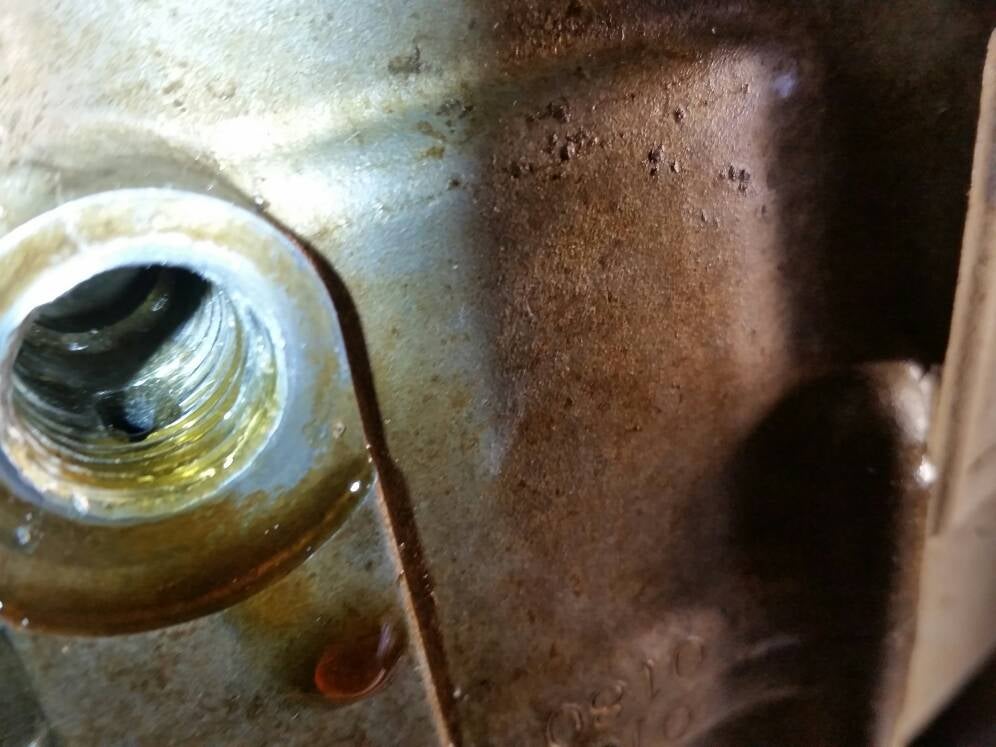 oil drain plug stripped!!! Suzuki ATV Forum