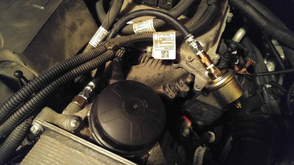 F30 N20 oil pressure/temp sensor location? BimmerFest BMW Forum