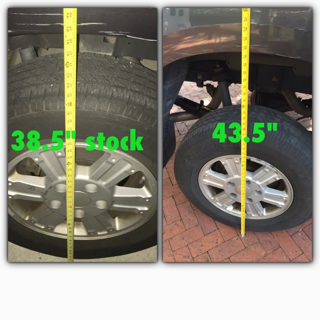 How do you measure lift? This is how I did it Toyota Tundra