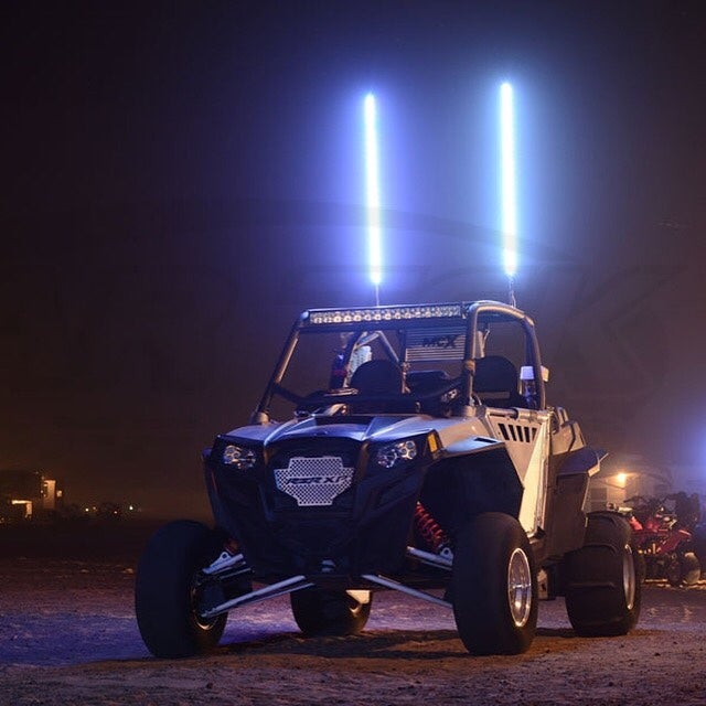 SkatTrak paddles on Douglas wheels Polaris RZR Forum RZR
