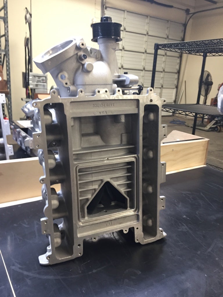 Completely rebuilt LSA supercharger with new rotor pack Cadillac CTS