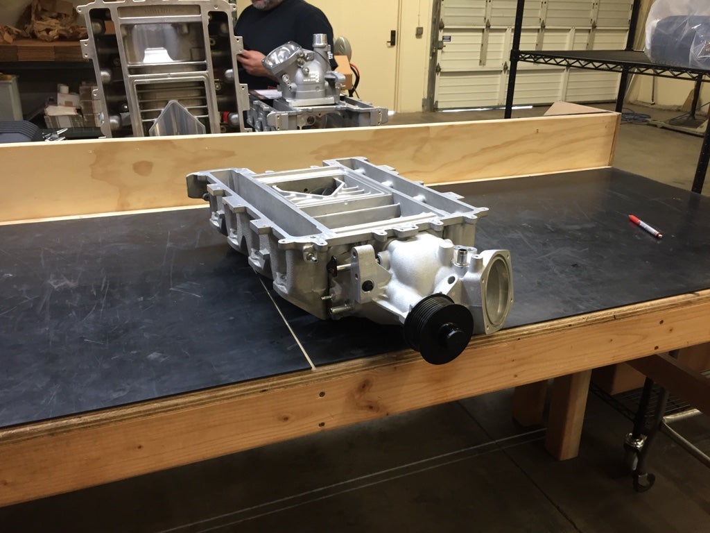 Completely rebuilt LSA supercharger with new rotor pack Cadillac CTS