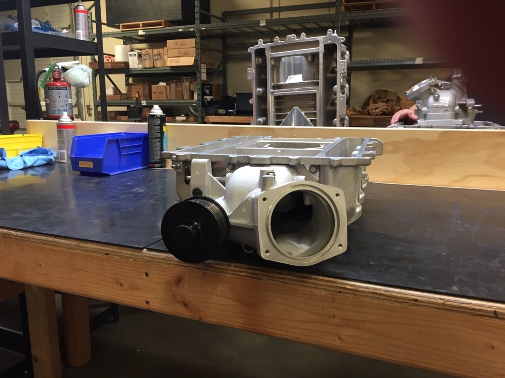 Completely rebuilt LSA supercharger with new rotor pack Cadillac CTS