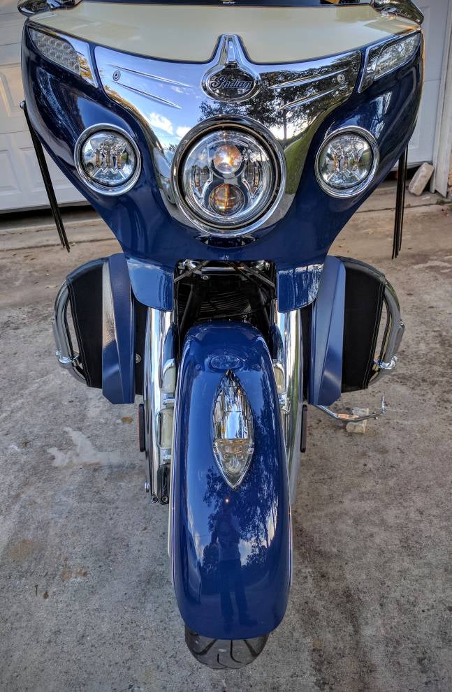 Indian Lower Wind Deflectors or JES Custom Accents Lower Wind