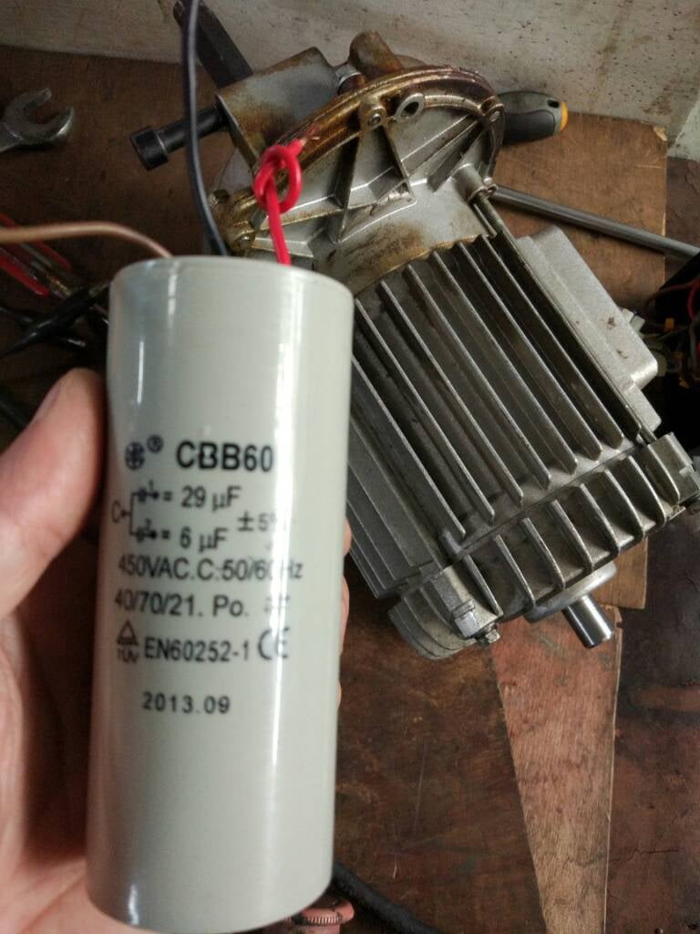 Electric hoist with dual capacitor buzzing Electrician Talk