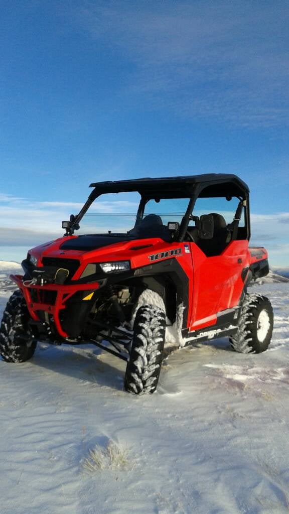 Tbest Bremsbeläge Vorne & Hinten Für Polaris RZR 800/570 (2008-2015) – Aftermarket-Scheibenbremsbeläge Aus Eisen