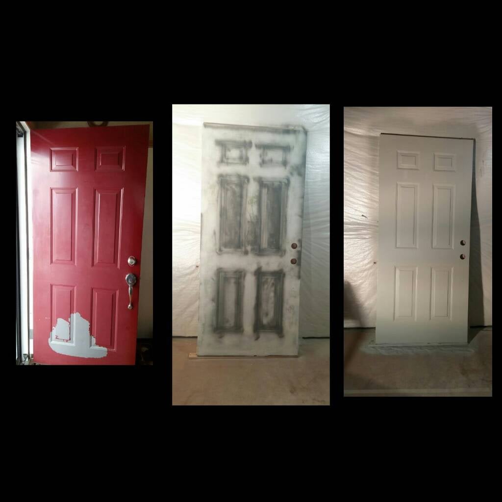 Dunnage door and metal door prep Professional Painting Contractors Forum
