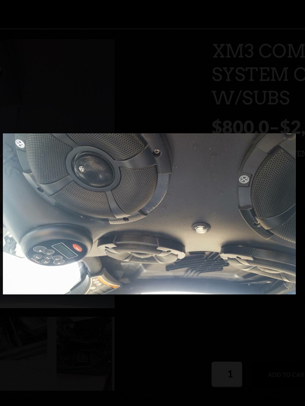 Can Am MTX Audio CanAm Maverick Forum