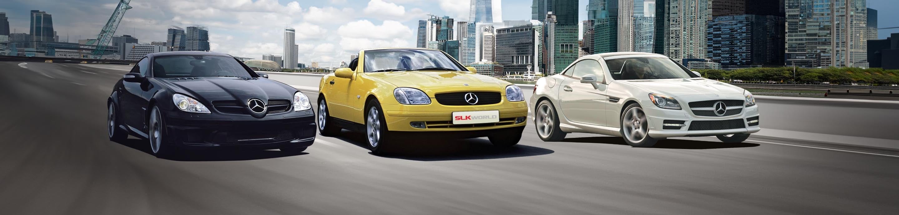 Mercedes SLK World banner