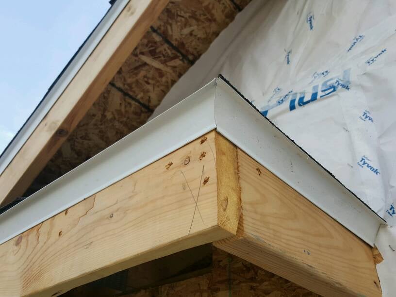 Drip Edge Corner Installation Contractor Talk Professional