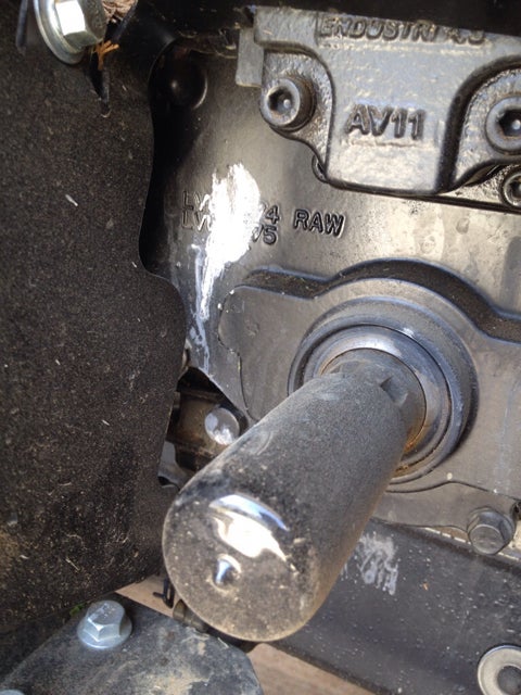 Gouges On Tractor What caused gouge on 1025 rear case? | Green Tractor Talk