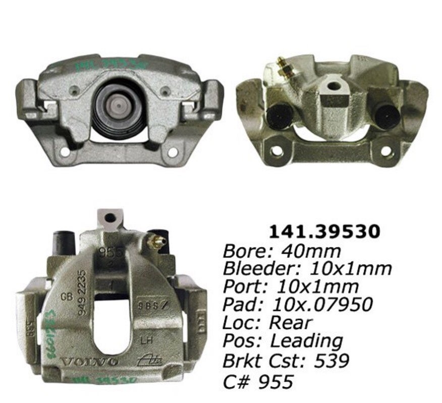 Volvo R Design Calipers 99 V70R Rear Brake Design | SwedeSpeed - Volvo Performance Forum