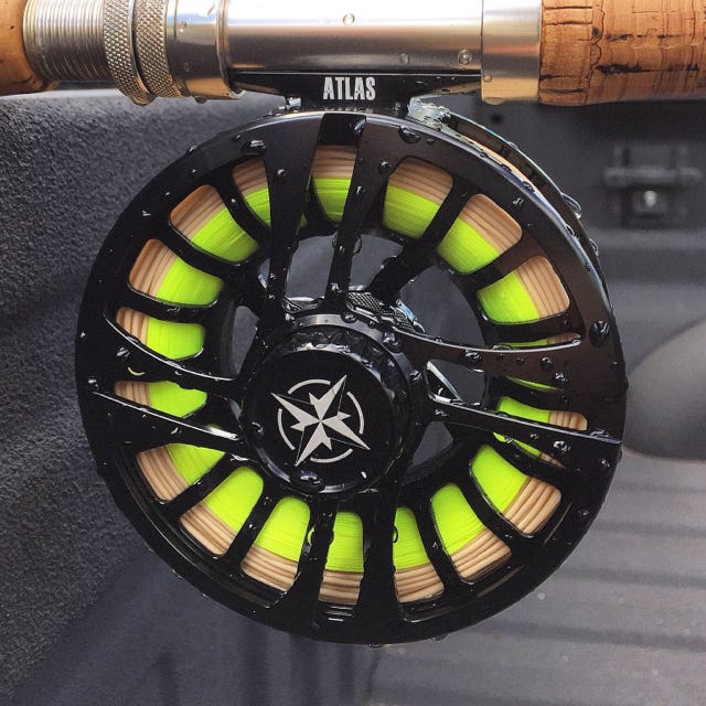 atlas fly reel Mt. Elbert Reels Atlas 7-9 up-locking reel seat