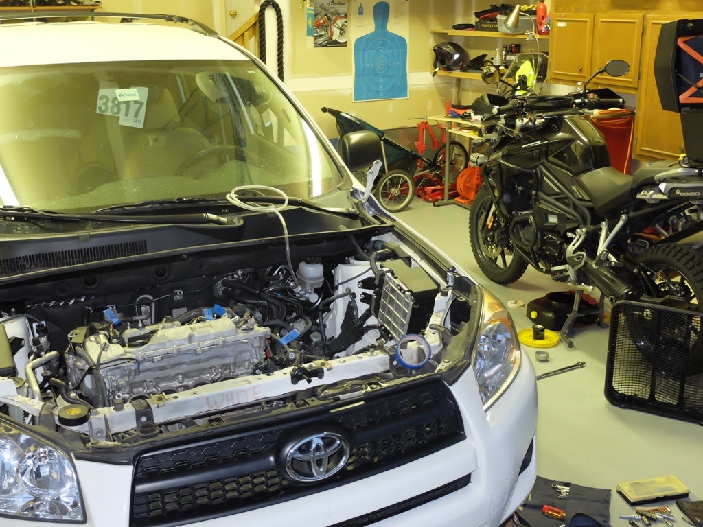 Coolant burst ran hot until stopped | Toyota RAV4 Forums