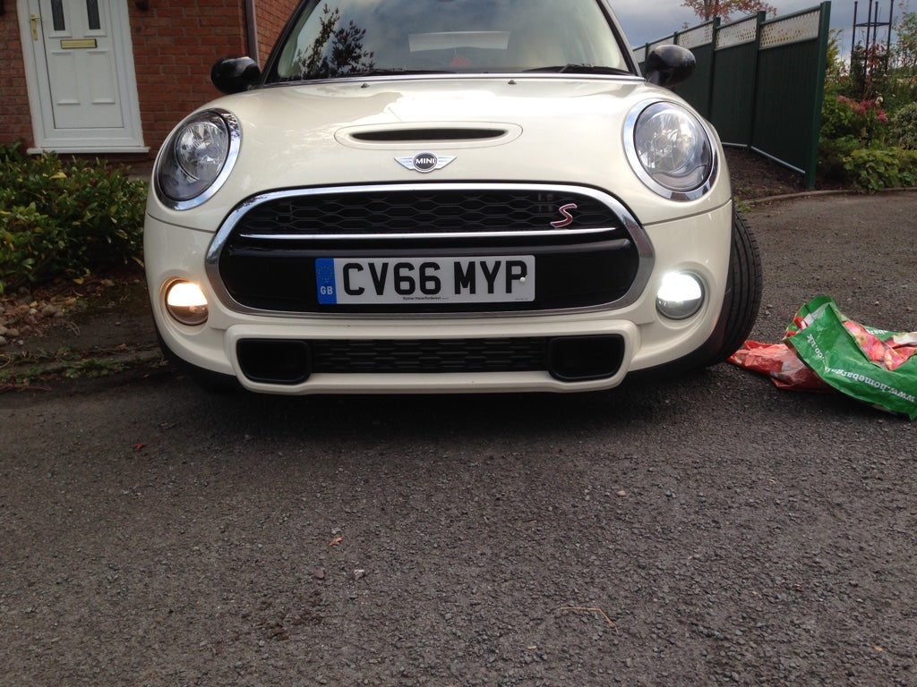 BH's Wife's White Silver / Black F55 MINI Cooper S 5 Door | Mini Cooper ...