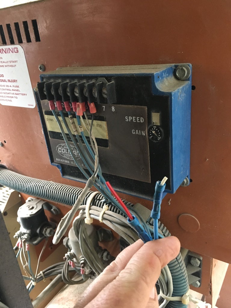 Generac generator not starting, old diesel backup genset Adventure Rider