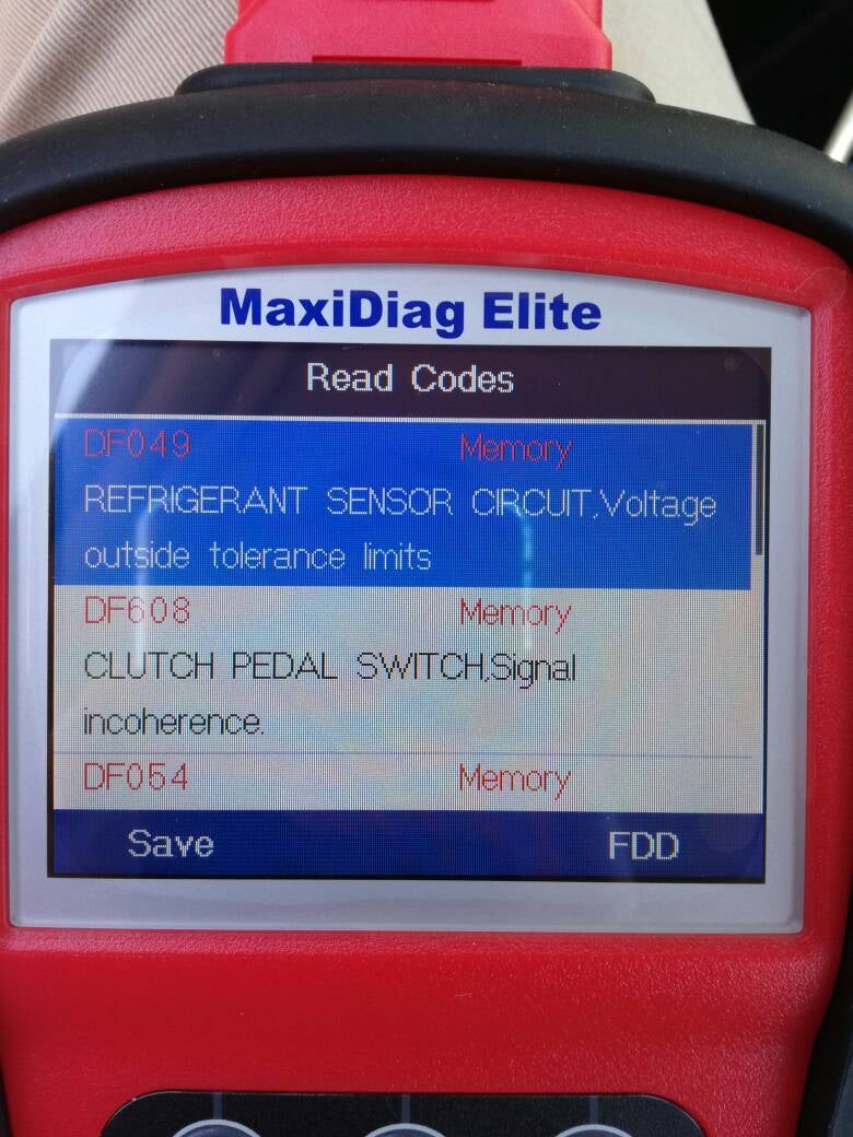 Check injection message when cold | Independent Renault Forums
