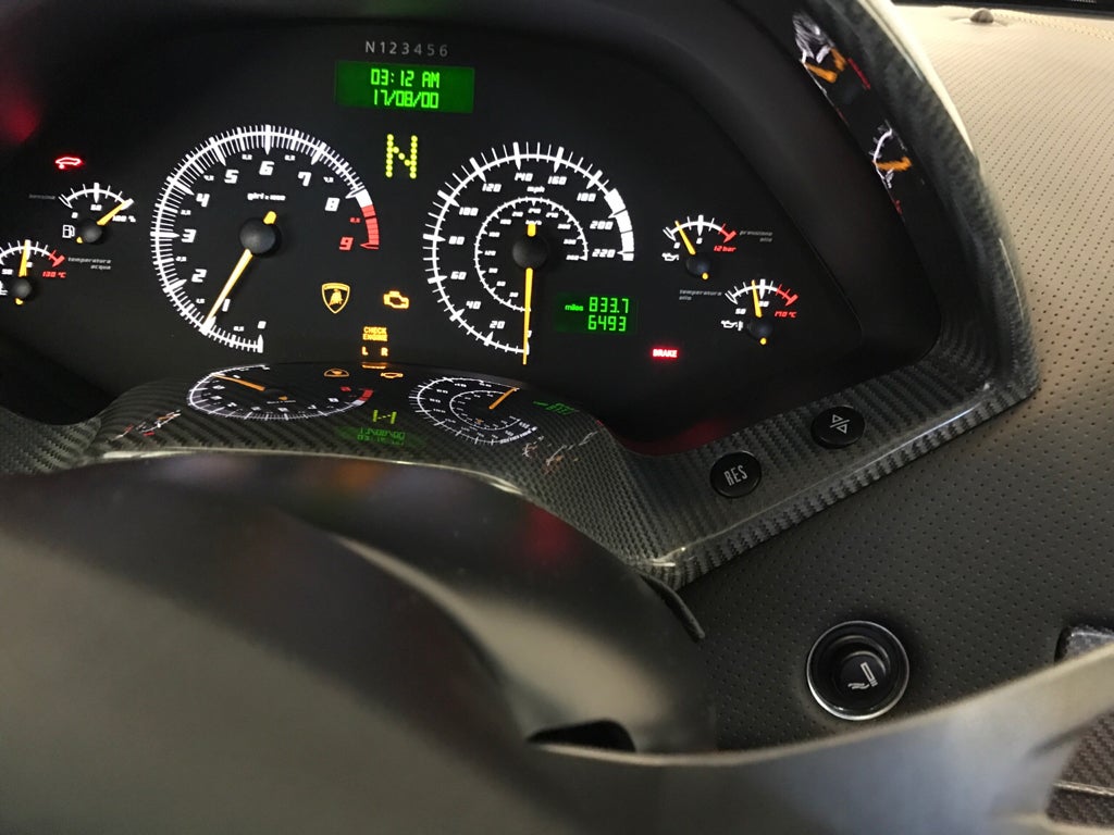 Engine Light On LP640 | Lamborghini Talk