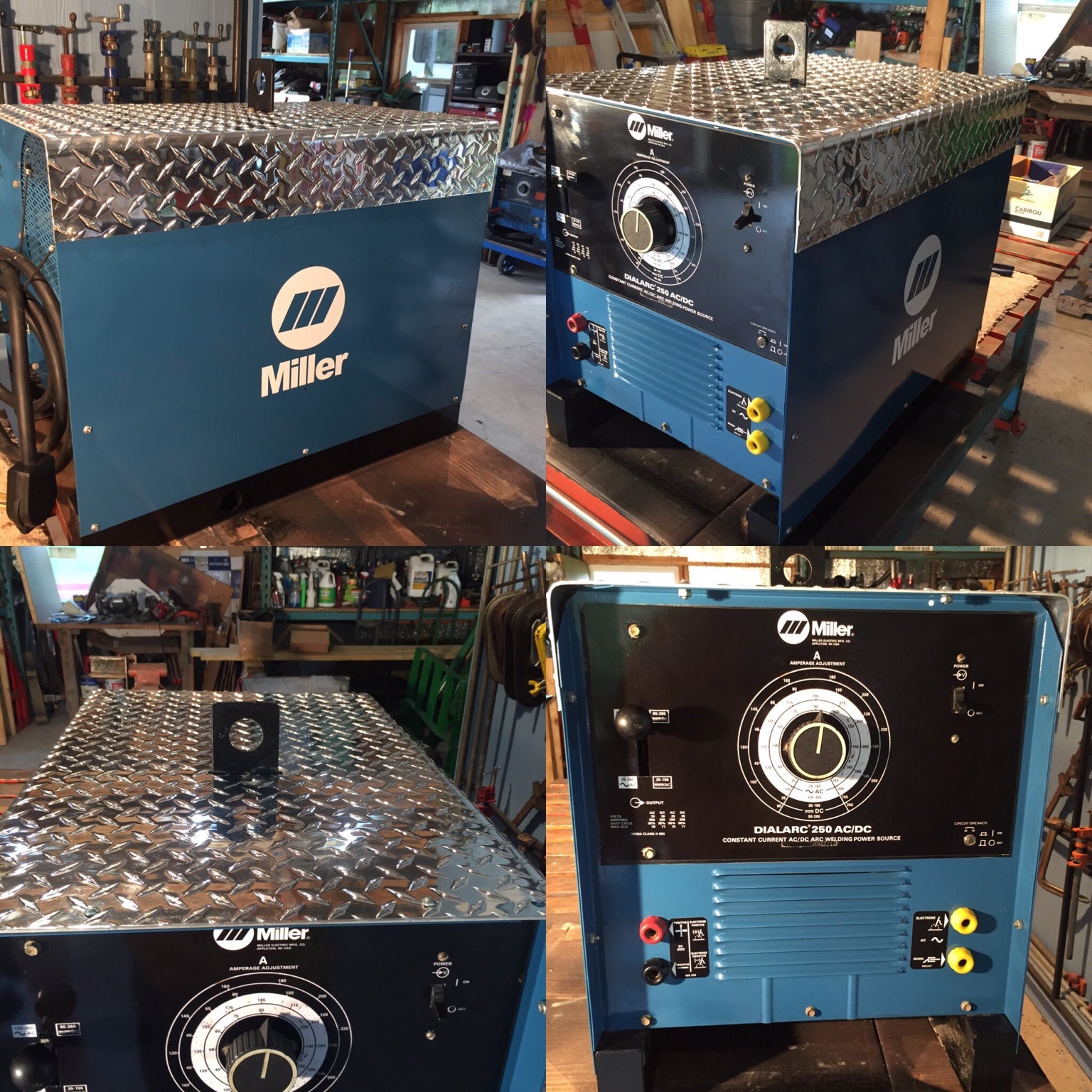 Miller Big 40 custom parts