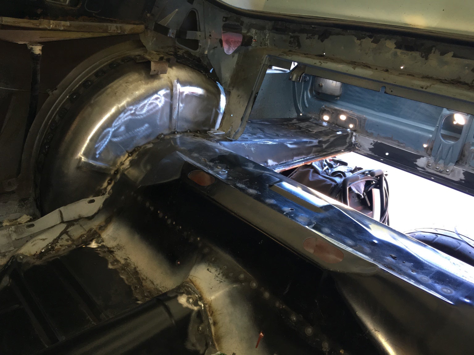 My 65 fastback build (mini tub, vert rocker, floor pan) | Page 6 ...