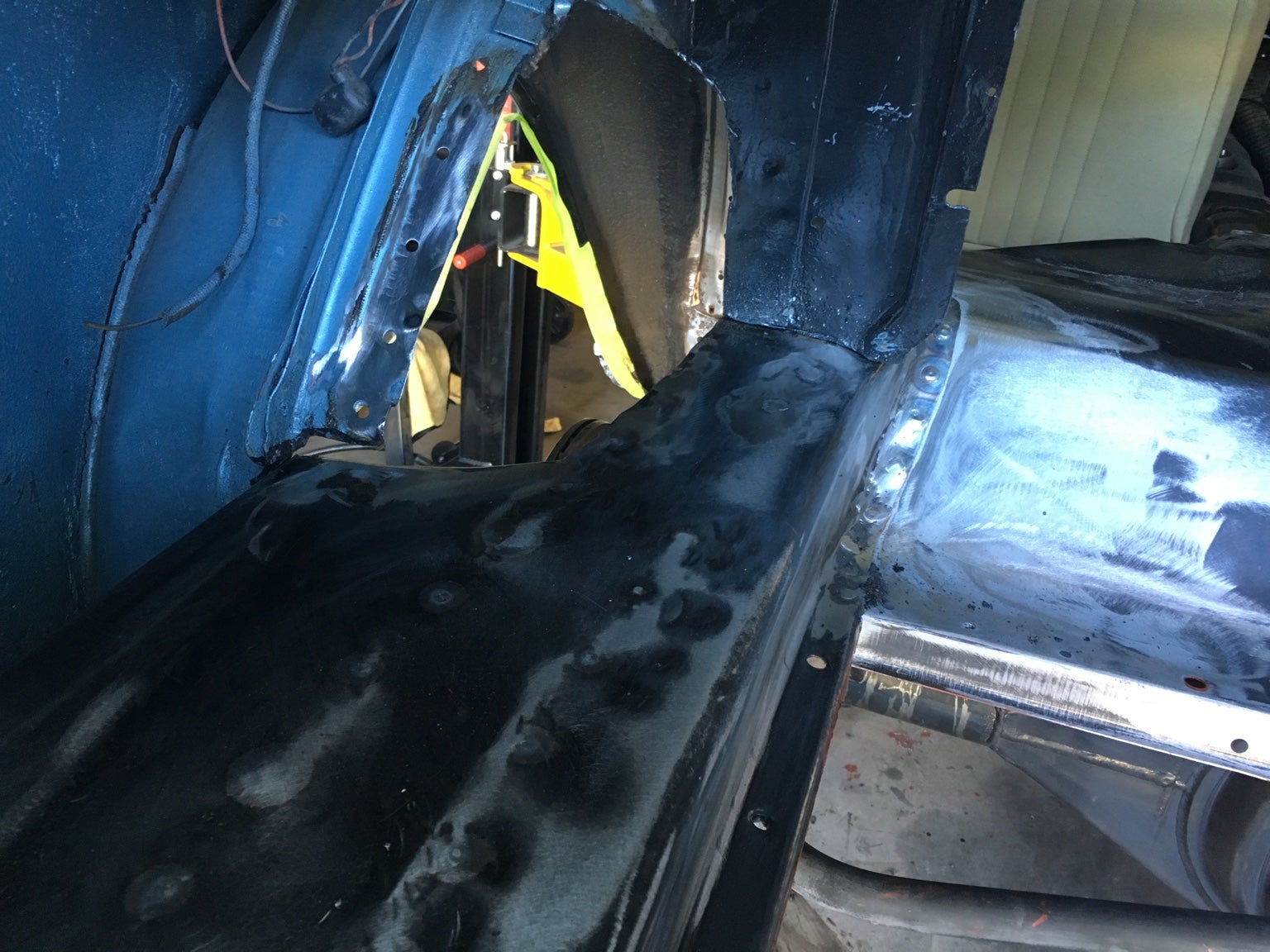 My 65 fastback build (mini tub, vert rocker, floor pan) | Page 6 ...