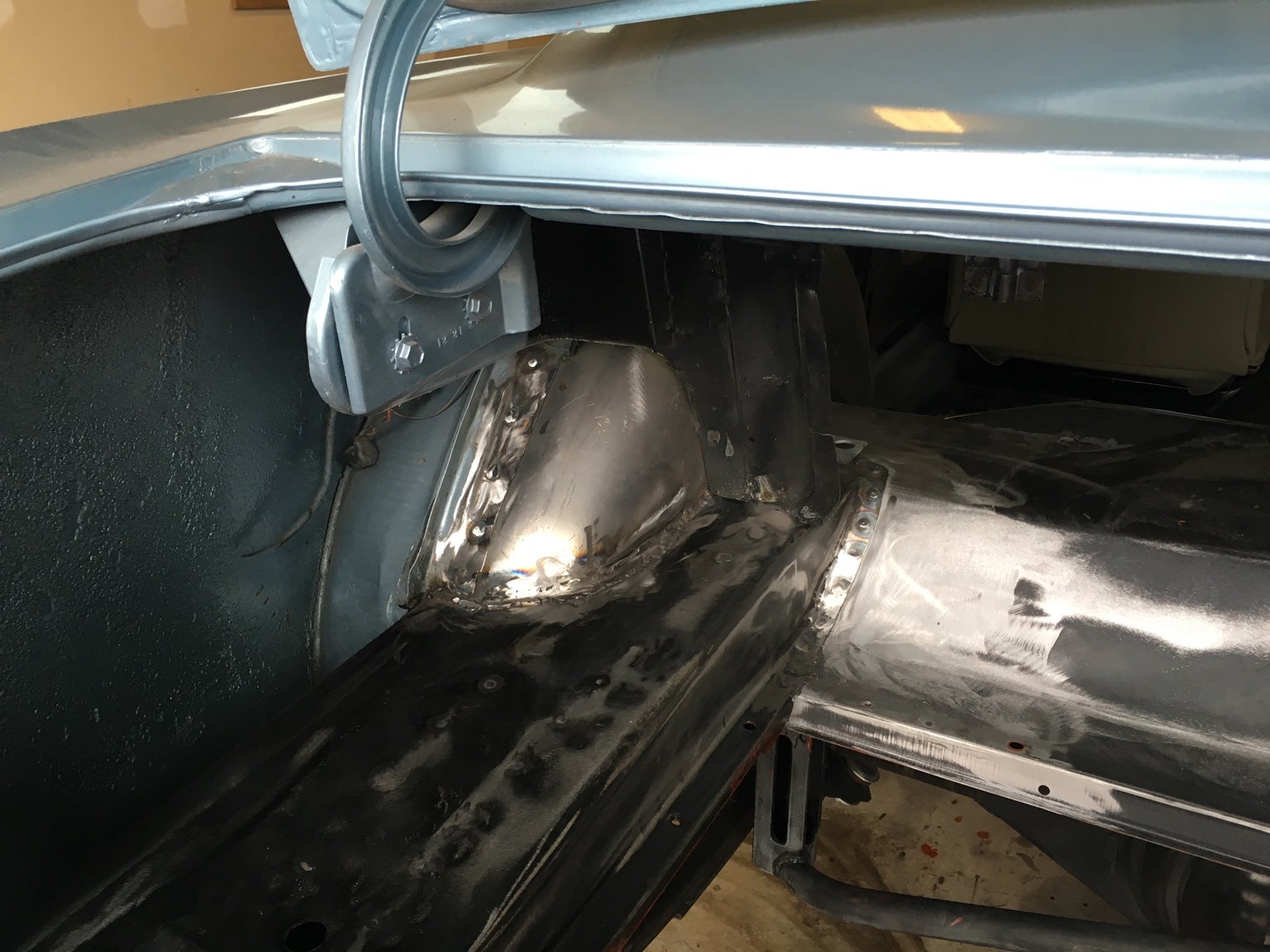 My 65 fastback build (mini tub, vert rocker, floor pan) | Page 6 ...