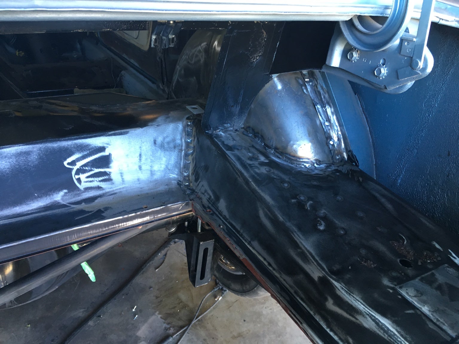 My 65 fastback build (mini tub, vert rocker, floor pan) | Page 6 ...