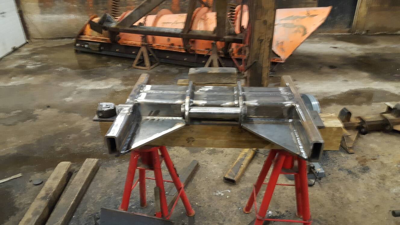 Dump Truck Subframe Repair. | WeldingWeb - Welding Community for pros ...