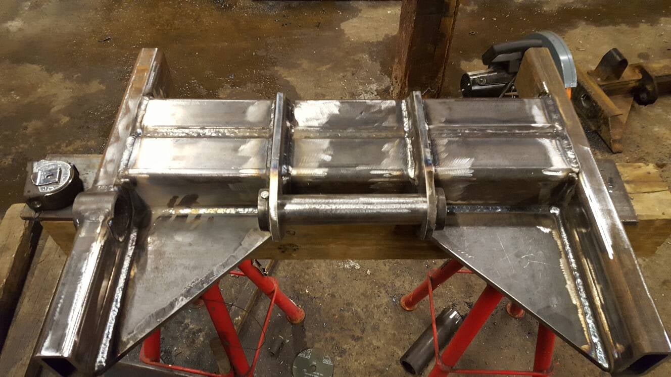 Dump Truck Subframe Repair. | WeldingWeb - Welding Community for pros ...