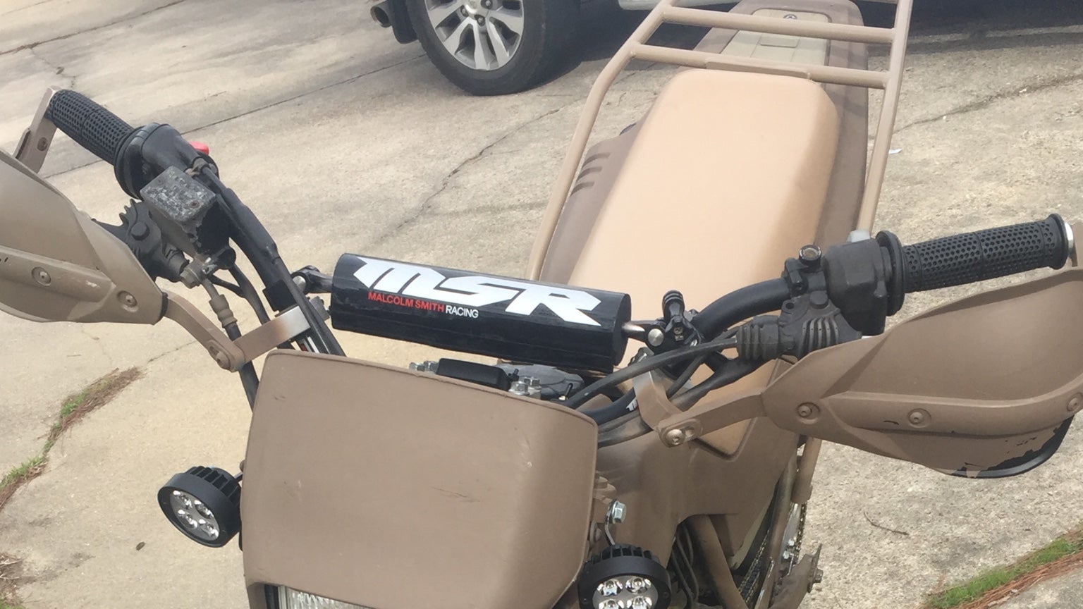 Pro taper handlebars se atv bars TW200 Forum