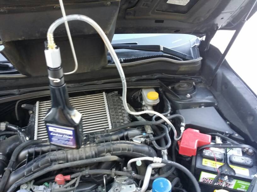 DIT engine and Subaru upper engine cleaner....anyone doing this