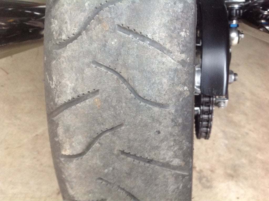 tire sizes + bias ply vs radials.. opinions needed Triumph Rat