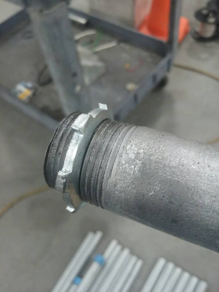 Why are threads on rigid conduit tapered? Electrician Talk