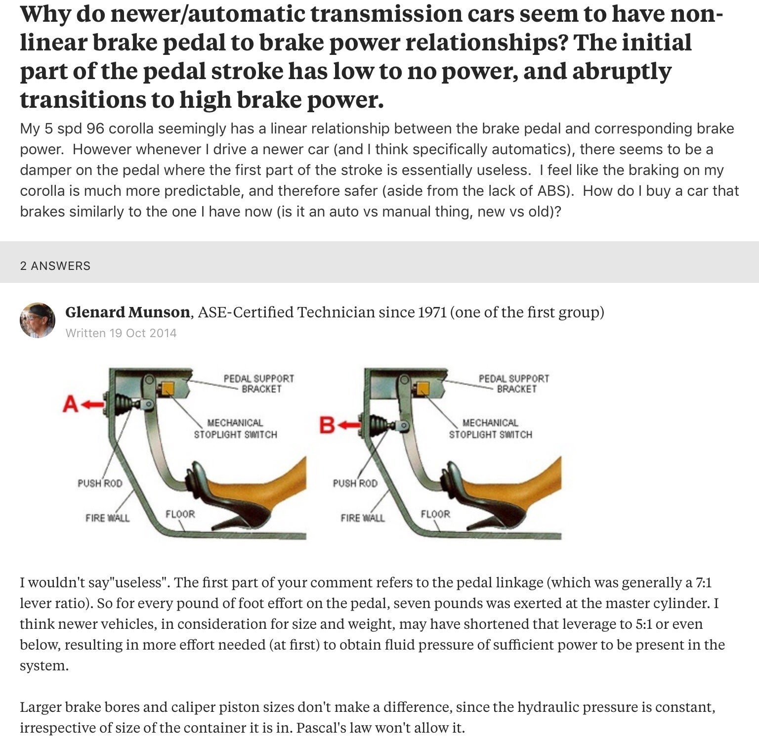 Weird braking issue that has popped up braking moment