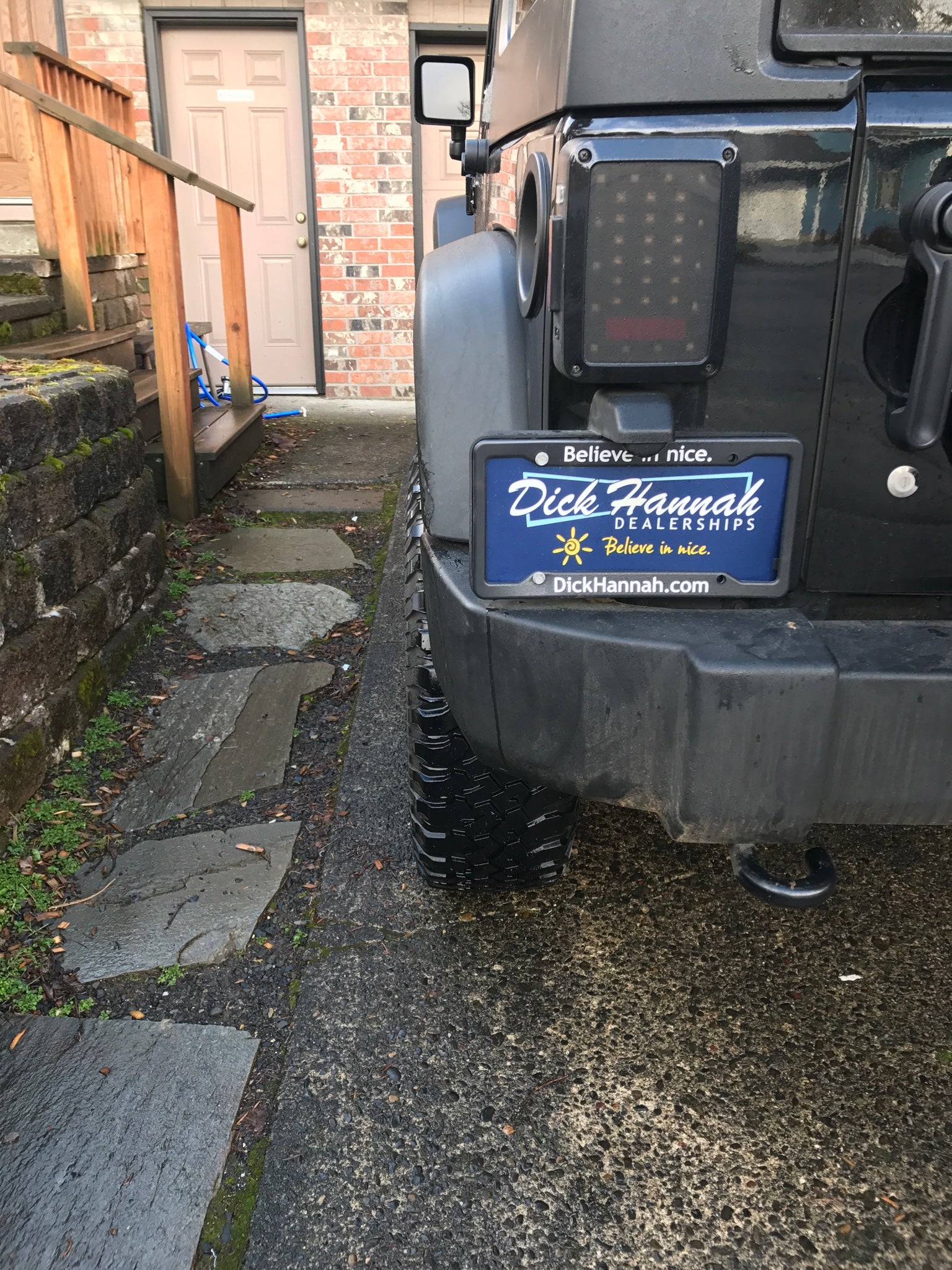 TerraFlex 2.5 Coil lift rear axle shifted to driver side? Jeep