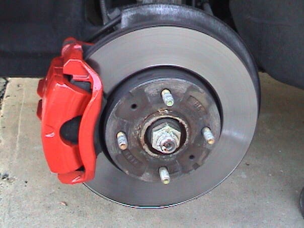 Volvo R Design Calipers Anyone paint their stock R-Design brake calipers? | SwedeSpeed - Volvo ...