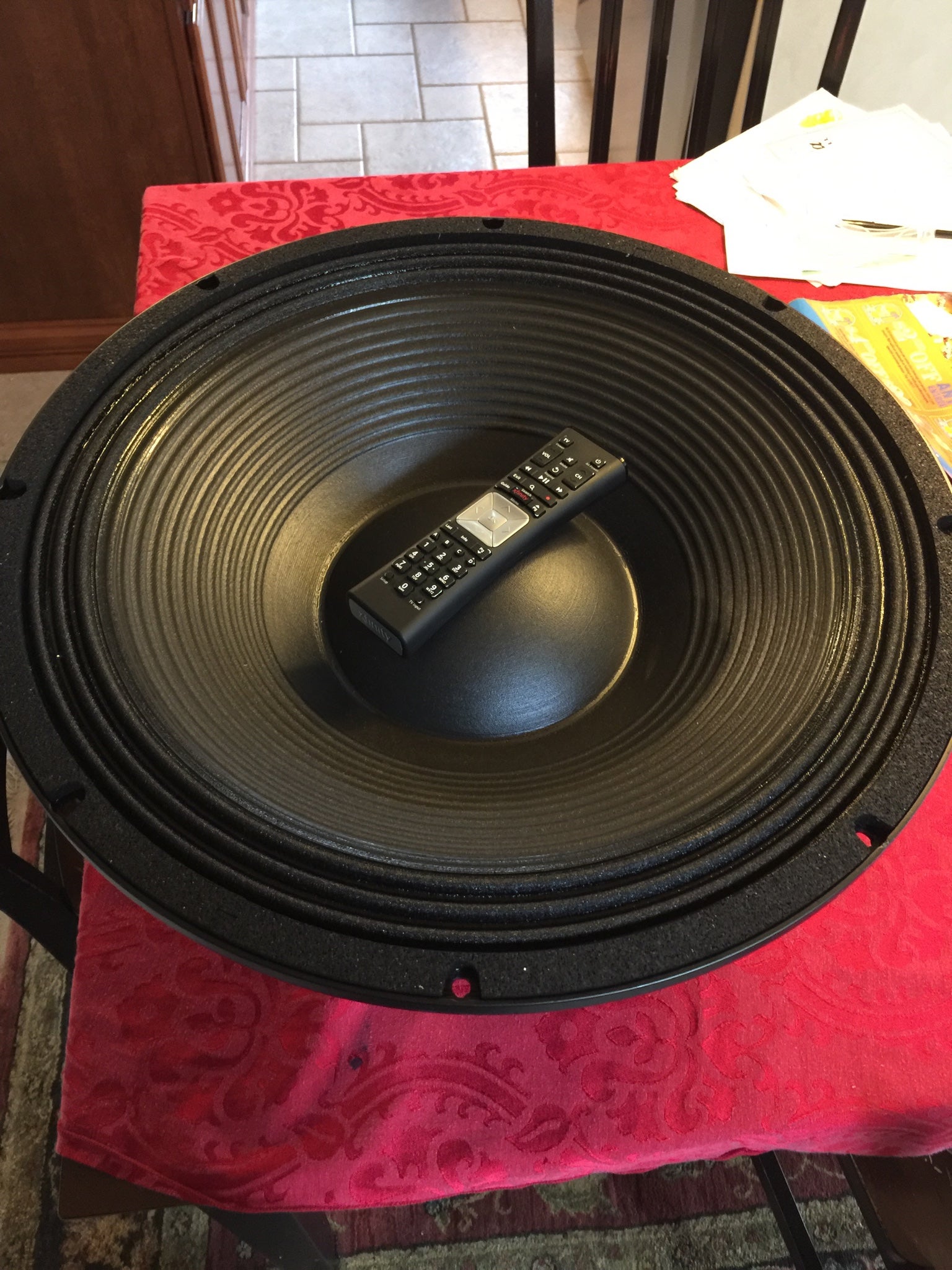 418 cubic ft. flared slot ported build using 4B&C 21DS1154 Drivers