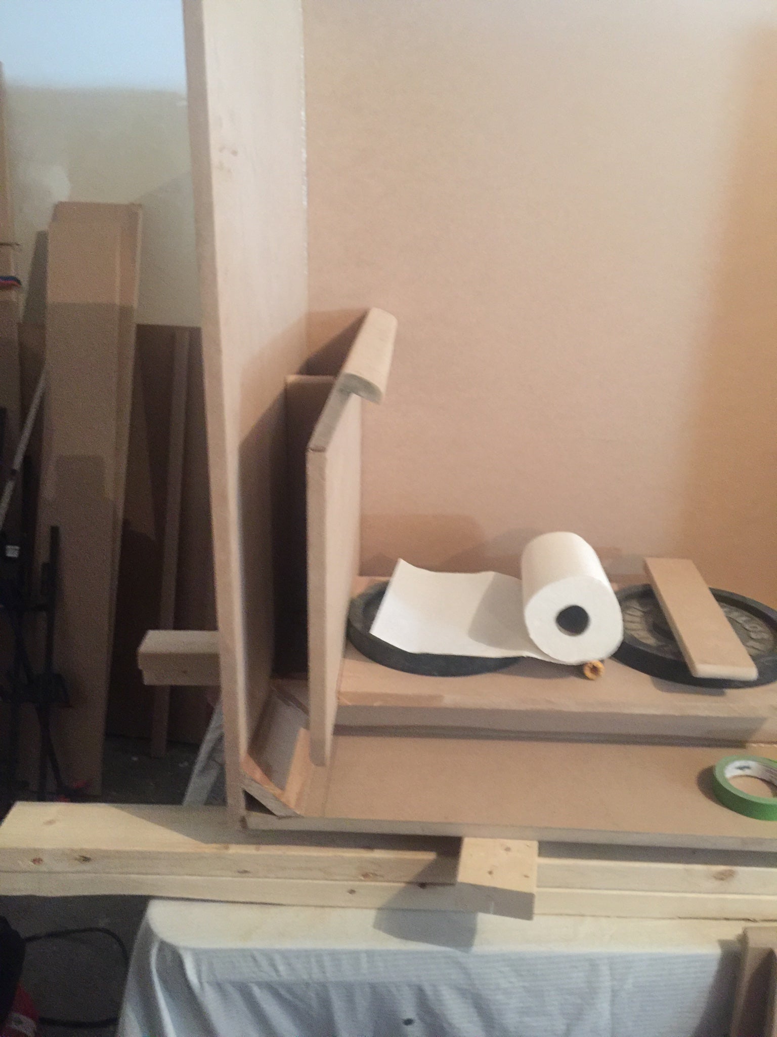 418 cubic ft. flared slot ported build using 4B&C 21DS1154 Drivers